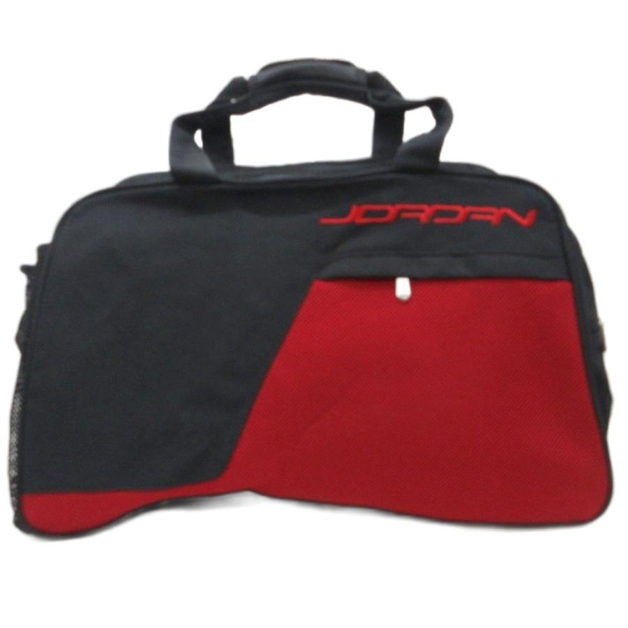 【激レア】【海外限定】ジョーダン　ボストンバッグ　赤　ウィングロゴ NIKE（ナイキ） ジョーダン ボストンバッグ ダッフルバッグ ロゴ刺繍