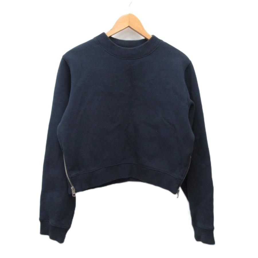 アクネ ストゥディオズ Acne Studios トレーナー スウェット 短丈 裏 