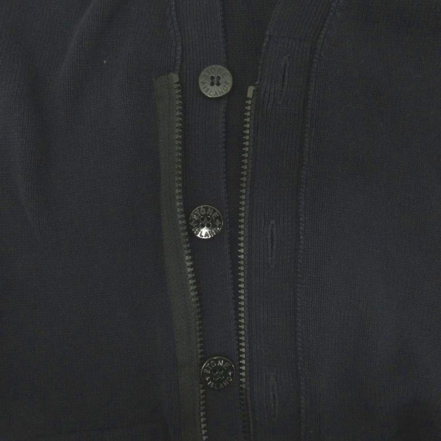 ストーンアイランド STONE ISLAND ジップカーディガン コットンニット