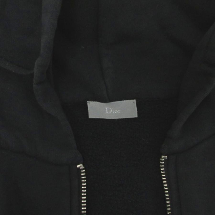 ディオールオム Dior HOMME Bee刺繍 ジップパーカー フーディー