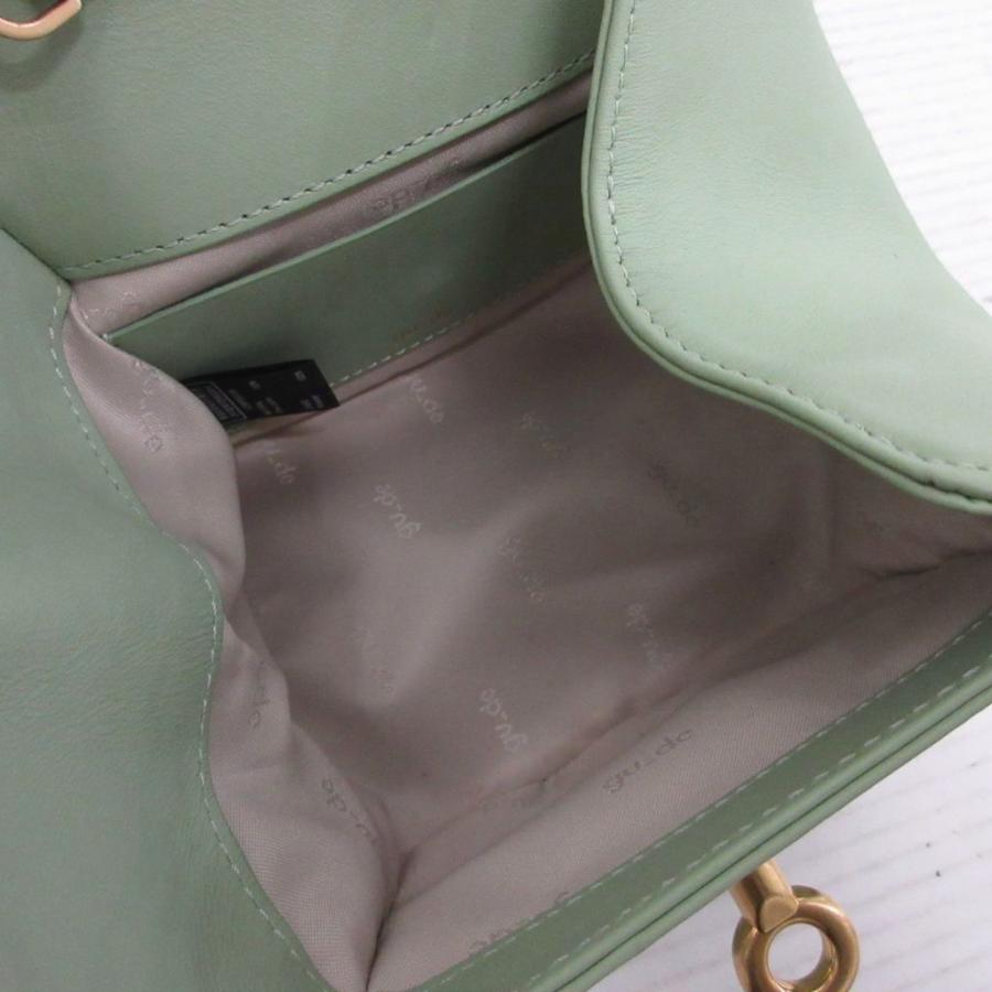 gu_de LOVE BAG ハンドバッグ ショルダーバッグ 2WAY ゴールド金具 
