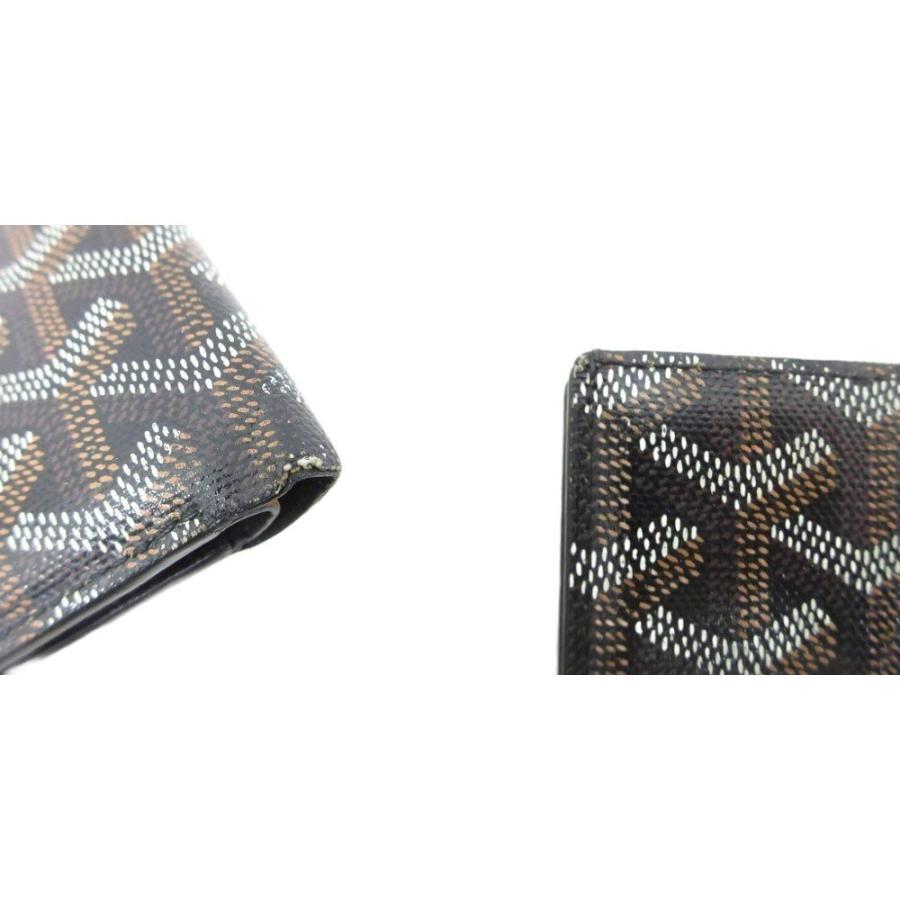 ゴヤール GOYARD サン トマ 美品 2つ折り財布 ウォレット ヘリンボーン