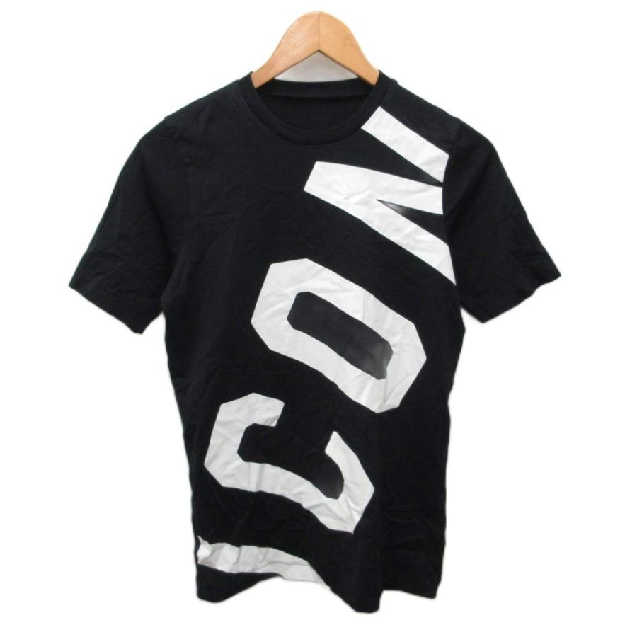 DSQUARED2 Tシャツ ブラック XXS DSQUARED2（ディースクエアード） DSQUARED2 Tシャツ 半袖 プリント 黒
