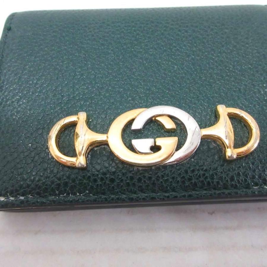 GUCCI（グッチ） ズゥミ インターロッキング GGロゴ 二つ折り財布