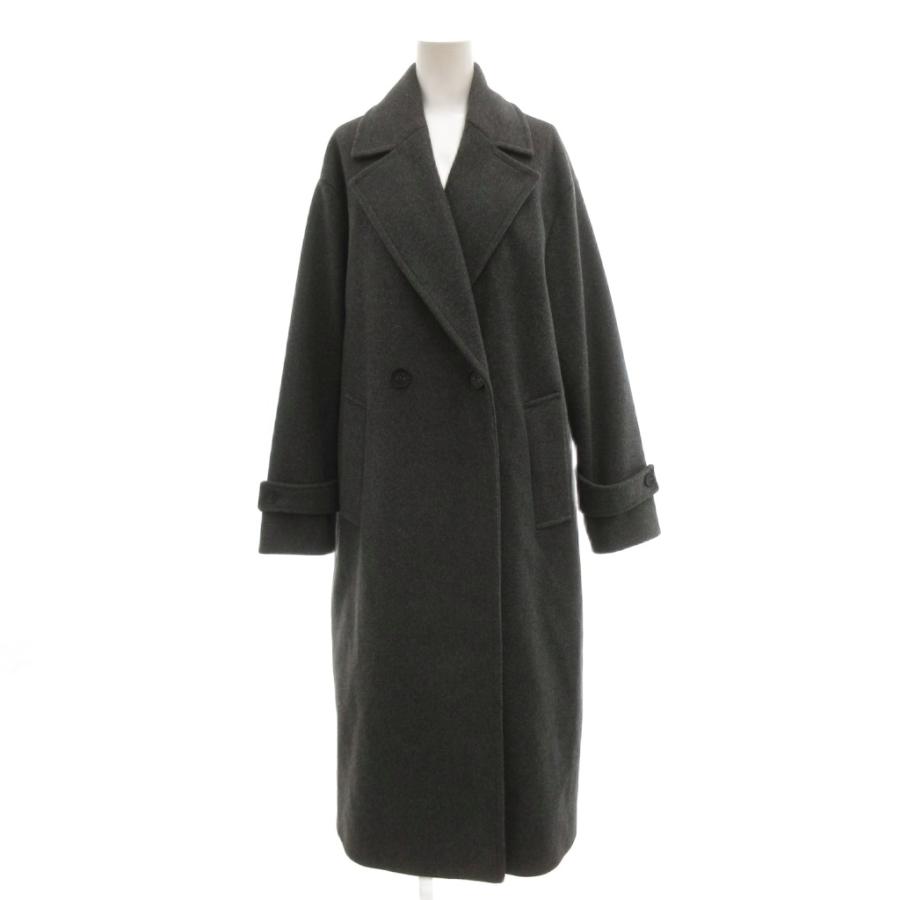 ZARA（ザラ） チェスターコート ロング丈 XS ダークグレー ダブル