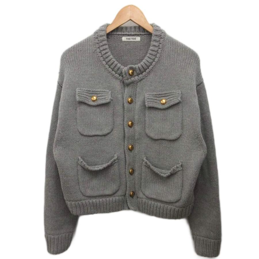 ザトゥー THE TOE 25AW Residenz Knit Cardigan クルーネック