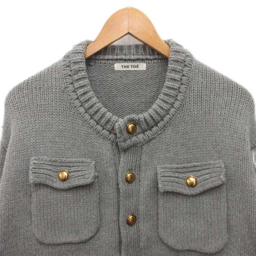 ザトゥー THE TOE 25AW Residenz Knit Cardigan クルーネック