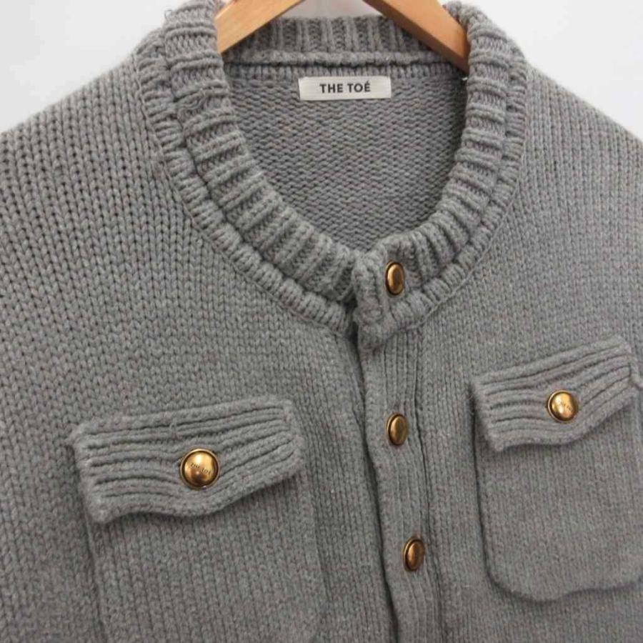 ザトゥー THE TOE 25AW Residenz Knit Cardigan クルーネック