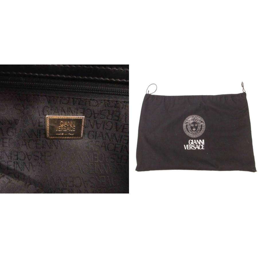 美品　GIANNI VERSACE　ヴェルサーチ　トートバッグ　肩掛け　ナイロン ジャンニヴェルサーチ ヴェルサーチェ GIANNI VERSACE ワンショルダー