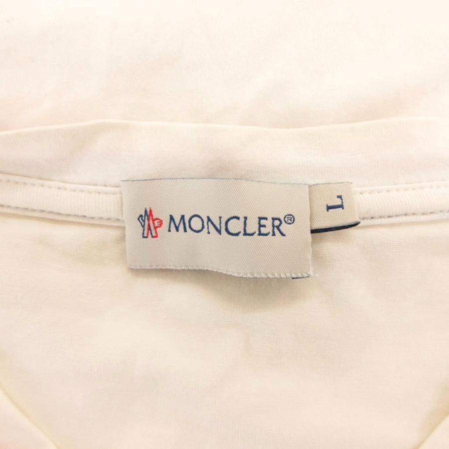 MONCLER（モンクレール） MONCLER Tシャツ Vネック 半袖 ロゴ