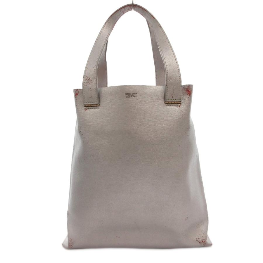 ジョルジオアルマーニ GIORGIO ARMANI トートバッグ 手提げ 皮革