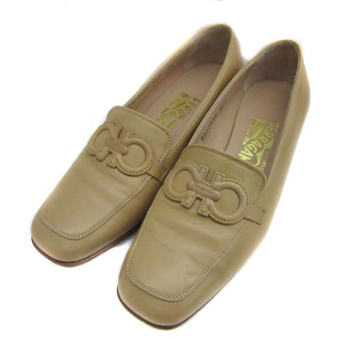 フェラガモ ローファー ベージュ 22.5cm ☆新品未使用☆