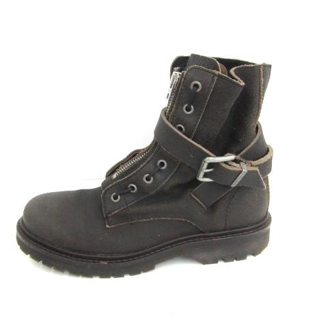 ディーゼル DIESEL ショートブーツ ワークブーツ スエード レザー 