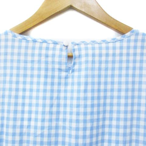 未使用品 To b. by agnes b. ワンピース ドレス ニューギンガム  