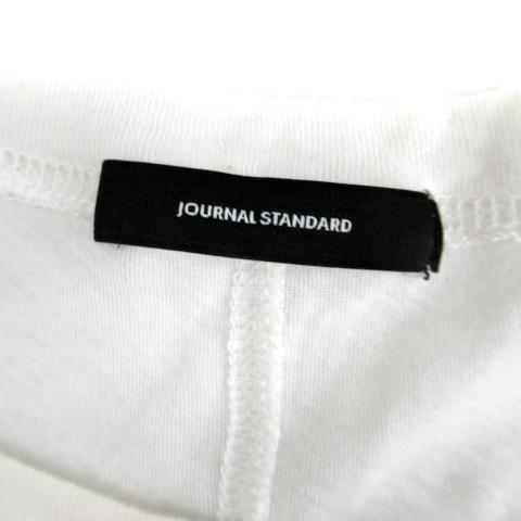 ジャーナルスタンダード JOURNAL STANDARD Tシャツ カットソー 長袖 ラウンドネック 白 ホワイト /SM14 メンズ｜vectorpremium｜04