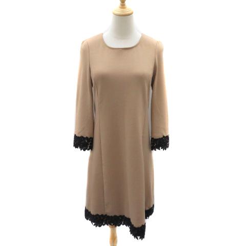 ギャラリービスコンティ GALLERY VISCONTI ワンピース ひざ丈 七分袖  