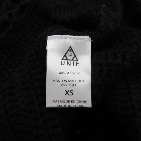 未使用品 ユニフ UNIF ニットキャミソールワンピース ミニ丈 