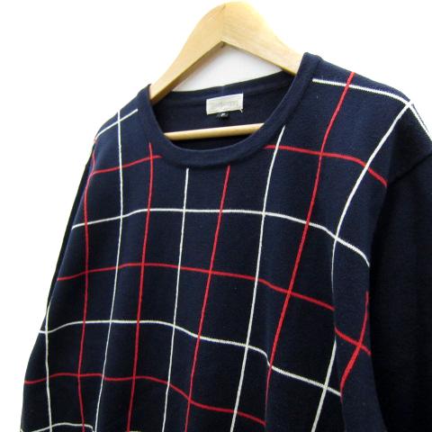 バーバリーズ Burberrys ニット カットソー 半袖 ラウンドネック