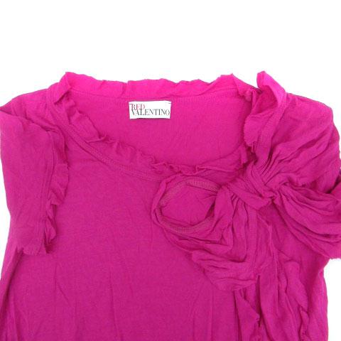 レッド ヴァレンティノ RED VALENTINO カットソー ラウンドネック 半袖 