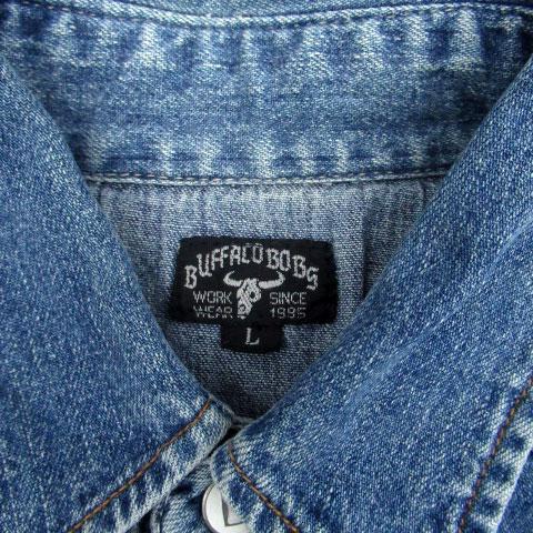 バッファロー ボブス Buffalo Bobs デニムシャツ ウエスタンシャツ 