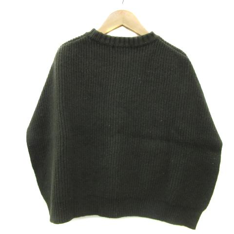 タン TAN ニットベスト ニットポンチョ ミドル丈 プルオーバー  