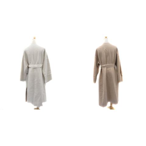 未使用品 ダブルクローゼット w closet コーディガン ガウンコート 前 