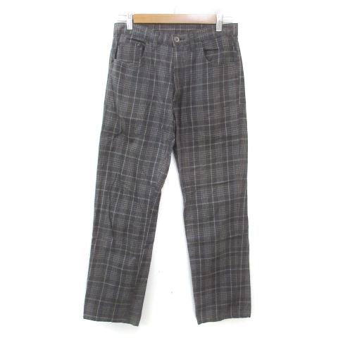 AW PSPaul Smith　チェックテーパードパンツ美品 ポールスミスジーンズ Paul Smith JEANS テーパードパンツ ロング丈