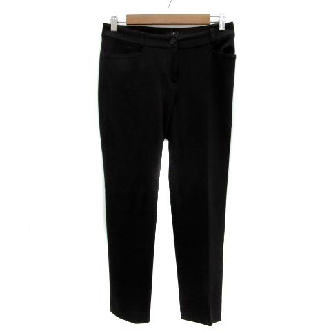 ダックス DAKS テーパードパンツ スリムパンツ ロング丈 無地 40 L 黒  