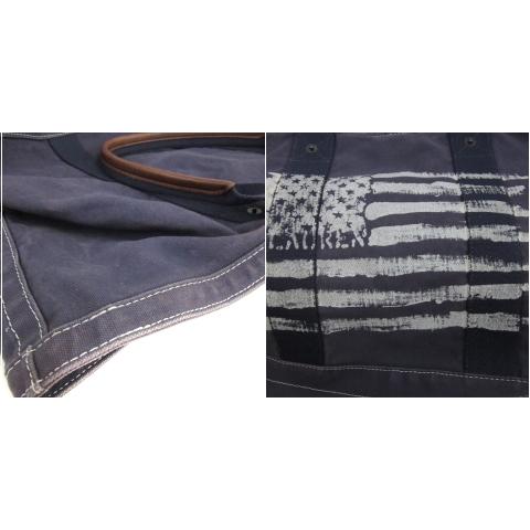 ポロジーンズ ラルフローレン POLO JEANS トートバッグ 大容量 星条旗