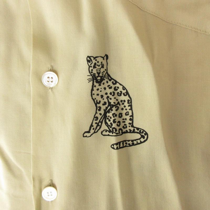 セリーヌ CELINE 美品 22SS ハワイアンシャツ アロハシャツ アニマル 