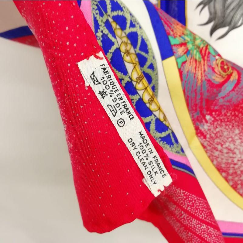 HERMES（エルメス） カレ90 FEUX D'ARTIFICE 技巧の火 シルク スカーフ