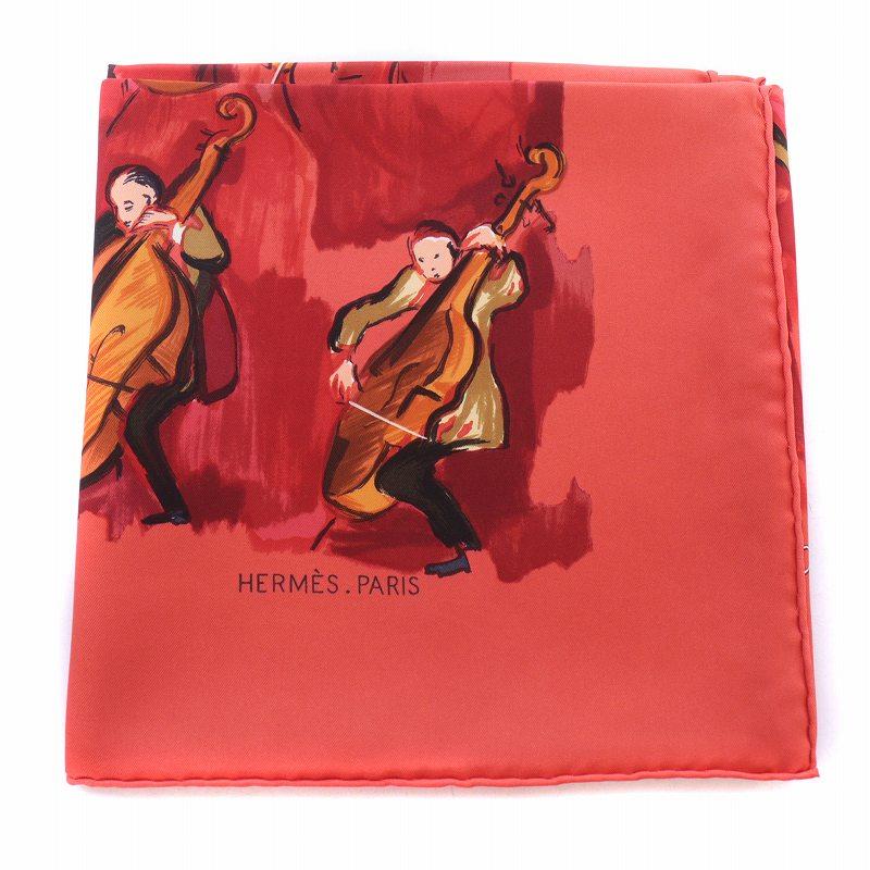HERMES エルメス カレ 90 スカーフ 大判 CONCERTO コンチェルト 協奏曲  