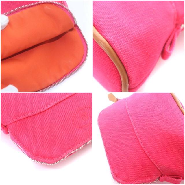 HERMES ボリードポーチミニミニ　ピンク ボリード ポーチ ミニミニ ハイビスカス ピンク[] Bolide Pouch