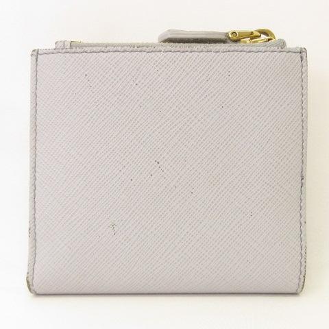 PRADA（プラダ） PRADA 1ML047 サフィアーノレザー 二つ折り財ZA布