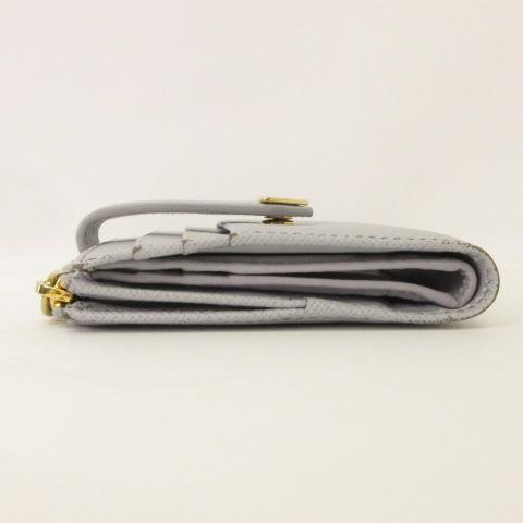 PRADA（プラダ） PRADA 1ML047 サフィアーノレザー 二つ折り財ZA布