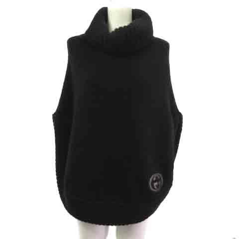 GUCCI /グッチタートルネックショールニット