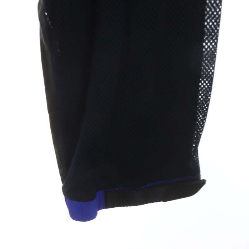 PRADA プラダ 2018年 メッシュ トラックパンツ テーパード L 紺 青 黒  