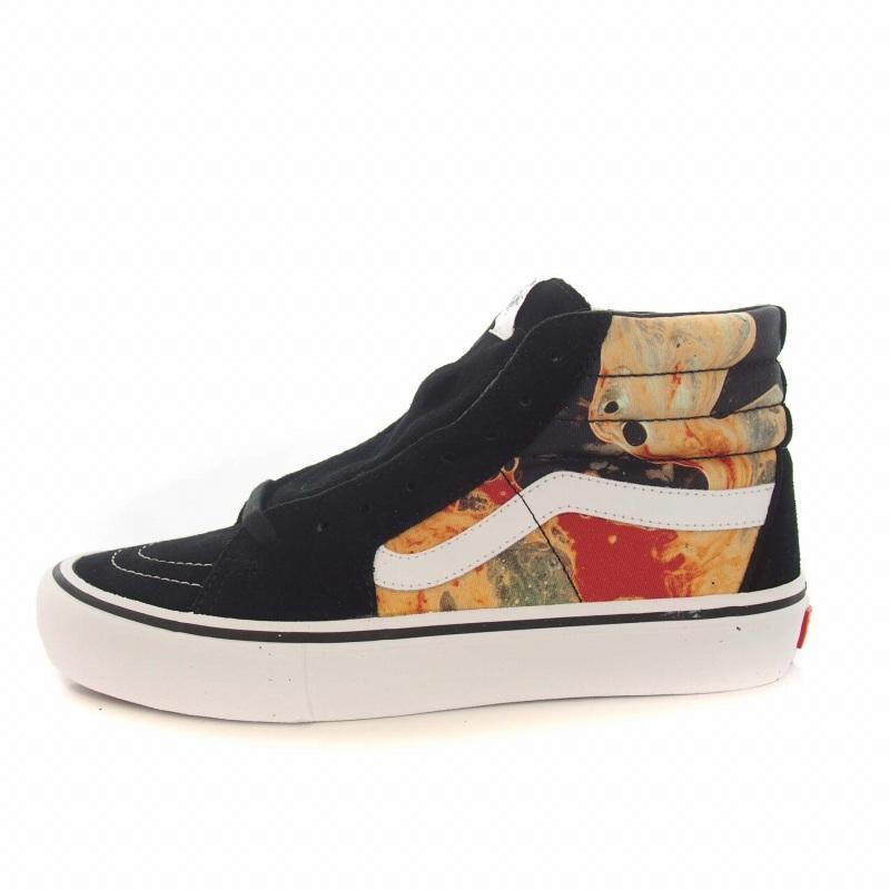 VANS（ヴァンズ） 未使用品 VANS supreme SK8-Hi Andres Serrano Blood 