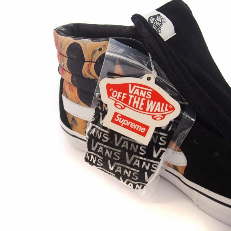 VANS（ヴァンズ） 未使用品 VANS supreme SK8-Hi Andres Serrano Blood 