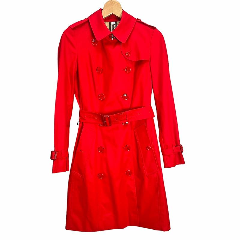 バーバリー BURBERRY トレンチコート 36 赤 レッド BAFORDOO72TRA □ST 