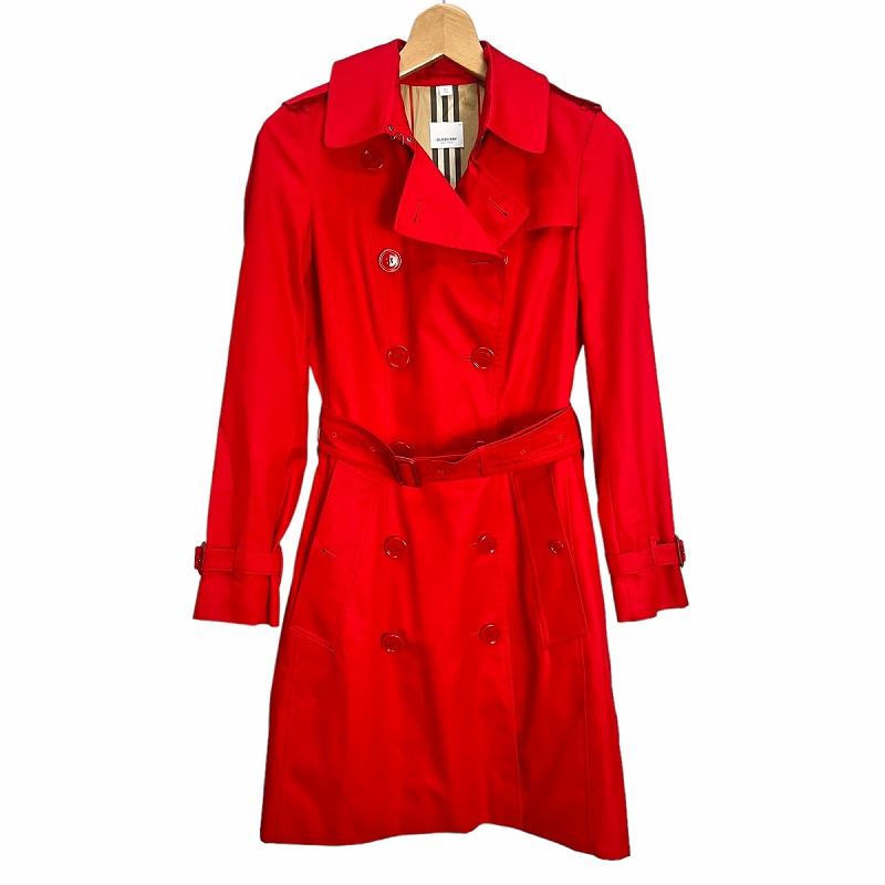 バーバリー BURBERRY トレンチコート 36 赤 レッド BAFORDOO72TRA □ST  