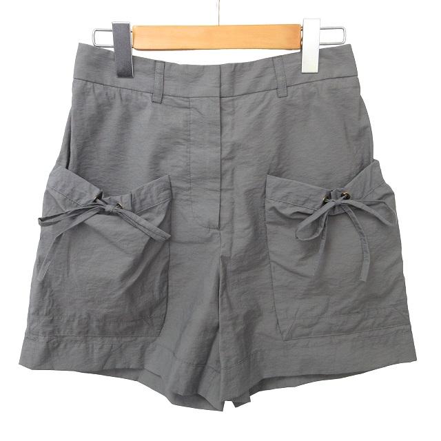 ロエベ LOEWE 美品 カーゴショーツ ショートパンツ リボン S540Y04XAU 