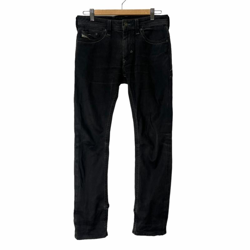ディーゼル DIESEL THANAZ スキニー パンツ スリムパンツ W28 黒