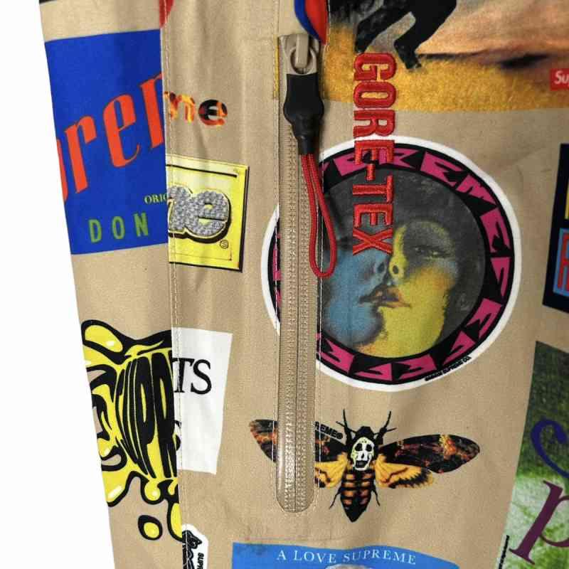 シュプリーム SUPREME GORE-TEX stickers pant ゴアテックス 