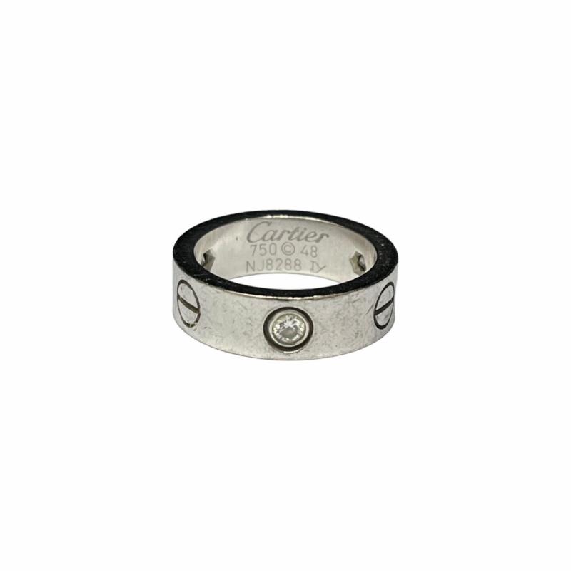 Cartier（カルティエ） Cartier LOVE Ring ラブリング 750 ホワイト 