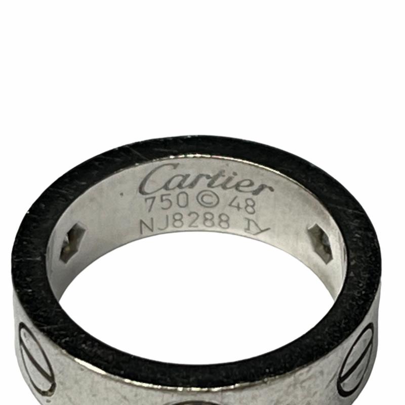 Cartier ラブリング 48 約8号 カルティエアストロラブリング #48 レディース リング・指輪 8号