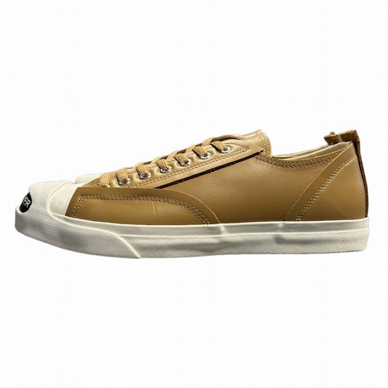 未使用品 アンダーカバー UNDERCOVER TOE LOGO LEATHER SNEAKER ロゴ 