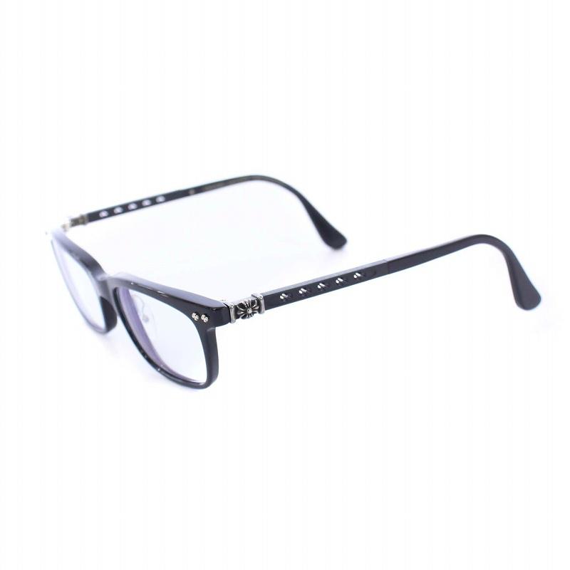クロムハーツ CHROME HEARTS FUN HATCH II BLACK メガネ フレーム アイ 