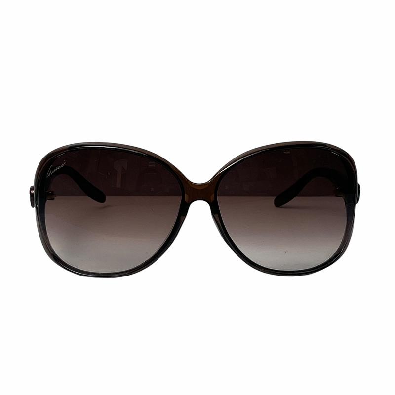 GUCCI（グッチ） GUCCI SUN GLASSES サングラス インターロッキング 茶