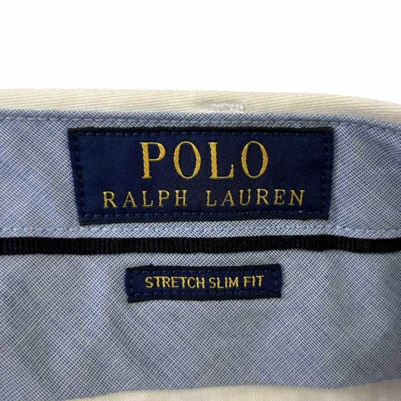 ポロ ラルフローレン POLO RALPH LAUREN チノパン 白 ホワイト